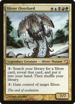 Sliver Overlord (H09 EX foil)