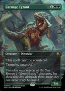 Carnage Tyrant (borderless foil) Carnage Tyrant (borderless foil)